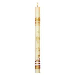  Paschal Candle, Style Ornamented 4 x 48