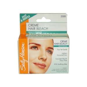 Creme Hair Bleach for Face Fast & Gentle With Soothing Aloe by Sally 