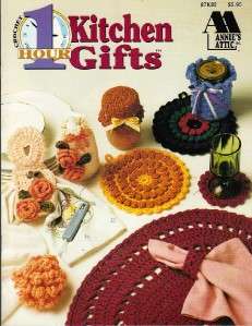 Annies Attic One Hour Kitchen Gifts Crochet Book  