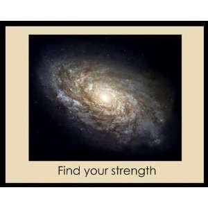  Find Your Strength by Hubble Space Telescope 11.00X17.00 