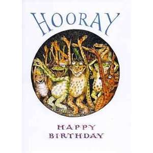  Birthday Greeting Card   Hooray Happy Birthday Health 