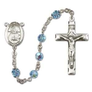  St. Daria Aqua Rosary Jewelry