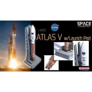  1/400 Atlas V Rocket w/Launch Pad Toys & Games