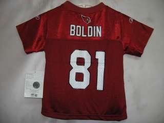 Arizona Cardinals Anquan Boldin R NFL Toddler Jersey 3T  