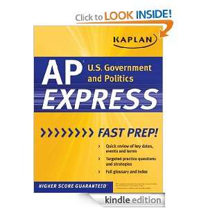   Government & Politics Express Kaplan  Kindle Store