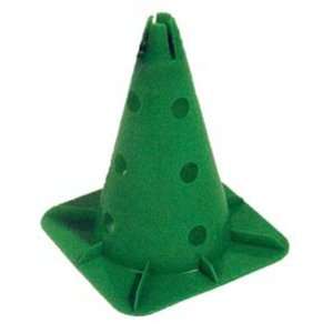  12 Green Hurdle Cones   Set of 6