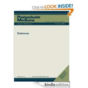 Dizzinesss (Postgraduate Medicine) JTE Multimedia  Kindle 