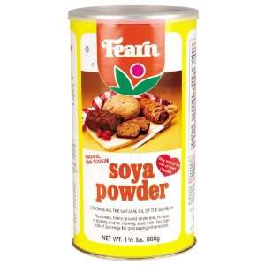  Natural Soya Powder , 1.5 lb (pack of 12 ) Health 