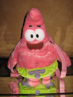 Universal Studios PATRICK Plush Kids Backpack SPONGEBOB Squarpants 17 