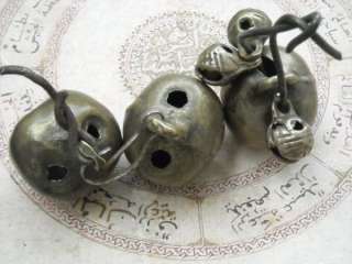 Antique African Tribal Bronze Bells  Trade Currency  