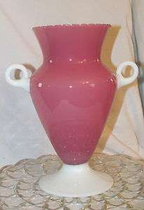 Antique American Victorian Art Glass Probably Steuben Pink  