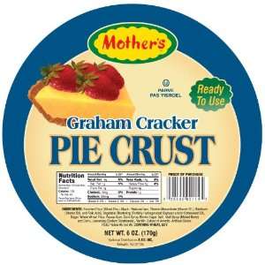 Mothers, Pie Crust Graham Crckr, 6 Ounce Grocery & Gourmet Food
