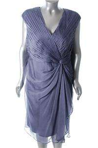 210 Plus Size 16/18 Cocktail Dress Mother of the Bride in LILAC 