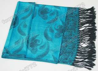 Unique design womens cotton silk scarves / shawls  