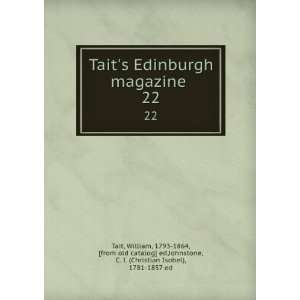   ] ed,Johnstone, C. I. (Christian Isobel), 1781 1857 ed Tait Books