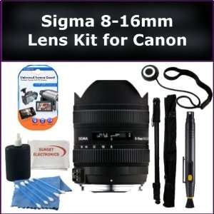  F4.5 5.6 DC HSM Ultra Wide Zoom Lens Kit for Canon EOS 20D, 30D, 40D 