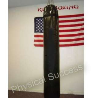 Muay Thai Heavy Punching And Kicking Bag unfilled empty  