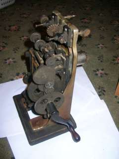 Antique Edison Kinetoscope Underwriters Model Type B Projector Parts 