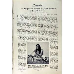   c1920 CANADA RED INDIAN NOTRE DAM JAMES CRAIG MONTREAL