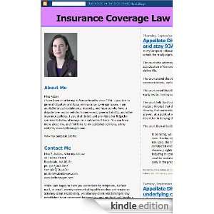 com Insurance Coverage Law in Massachusetts Kindle Store Insurance 