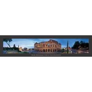   Brambilla   Rome Panoramic Of Colosseum Size 54.25x12.75 Poster Print