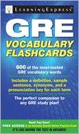 GRE Vocabulary Flash Review Learning Express Editors