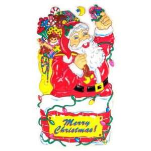  Plaque Santa In Chimney Case Pack 216 