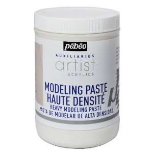  Artist Acrylics Auxiliaries Heavy Modeling Paste, 1 Liter 