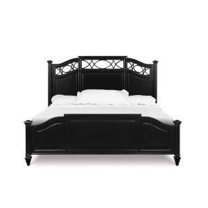  Magnussen Furniture Ravenal Cal King Mansion Bed in Black 