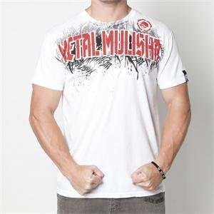  Metal Mulisha Kaos Custom T Shirt   2X Large/White 