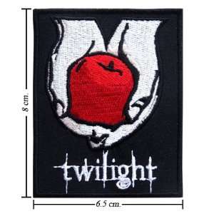  3pcs Twilight Book Series Logo II Embroidered Iron on 