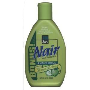  Nair 4 Minute Lotion Hair Remover, Apple Licious Scent 