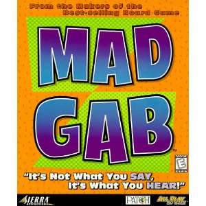  Mad Gab Party Game Video Games