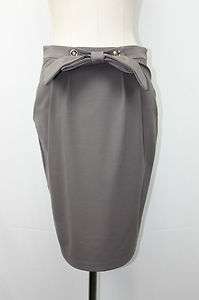 Joseph Ribkoff Taupe Skirt Sample Size 8 NWT New Designer UK 10  