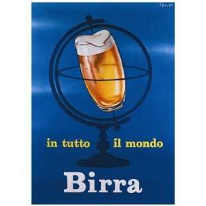  In Tutto Il Mondo Birra by Jennette Brice 18x24