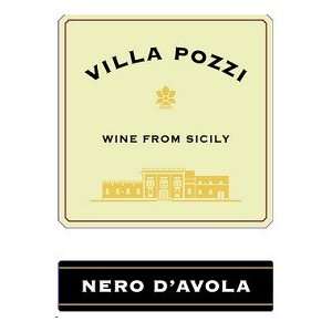  Villa Pozzi Nero Davola Sicilia 2010 750ML Grocery 