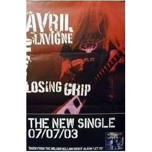 Avril Lavigne Losing Grip Music Concert 60x40 Giant Collectors 