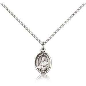  Sterling Silver St. Pius X Pendant Jewelry