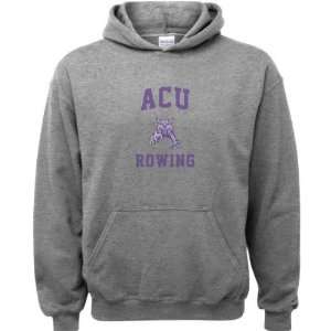 Abilene Christian Wildcats Sport Grey Youth Varsity Washed Rowing Arch 