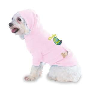 Hockey Rock My World Hooded (Hoody) T Shirt with pocket for your Dog 