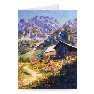  Haute Alpes, France by Robert Tyndall   Greeting Card 