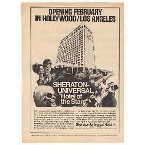   Universal Hollywood Hotel Stars Opening Print Ad