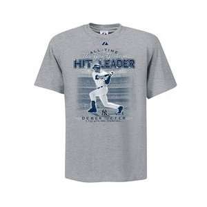  New York Yankees Derek Jeter Hit King T Shirt by Majestic 