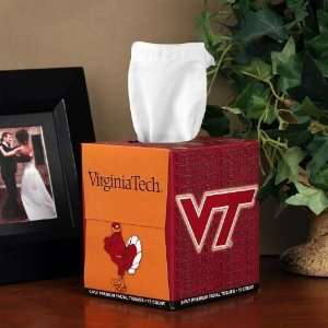  Virginia Tech Hokies Box of Sports Tissues Sports 