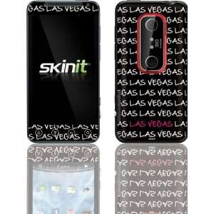  Las Vegas   Black/Pink skin for HTC EVO 3D Electronics