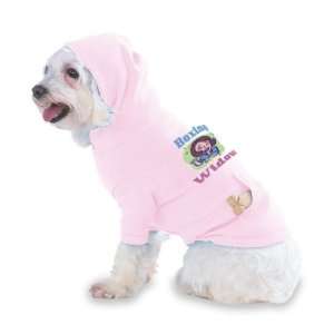  Boxing Widow Hooded (Hoody) T Shirt with pocket for your Dog or Cat 
