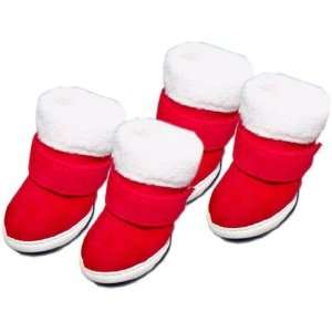 CET Domain SZ08 X7901 3 Pet Sneakers Dog Shoes Christmas Thermal Boots 