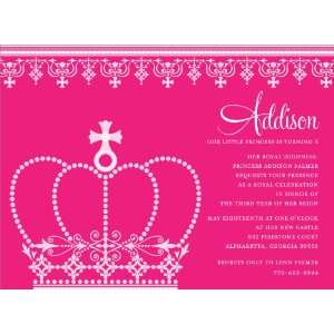  Princess Crown Azalea Invitations