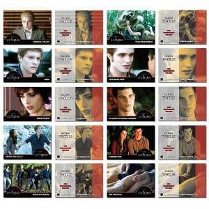 Twilight Eclipse Series 2   10 Card Fan Club Promo Set 
