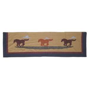  Western Riders, Curtain Valance 54 X 16 In.